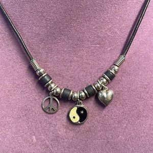 Love Peace Balance Necklace